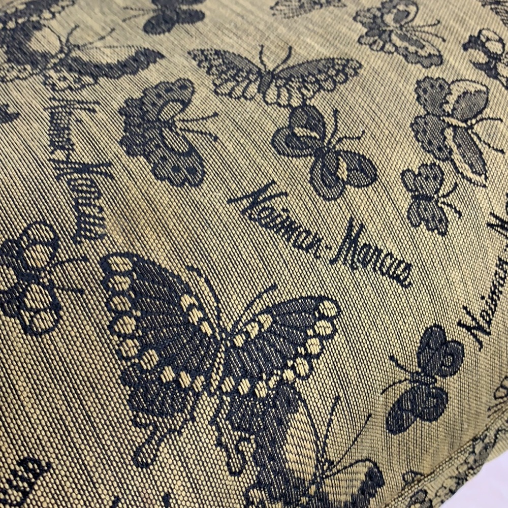 Nieman Marcus Butterfly embroidery shopper/tote - Picture 6 of 9